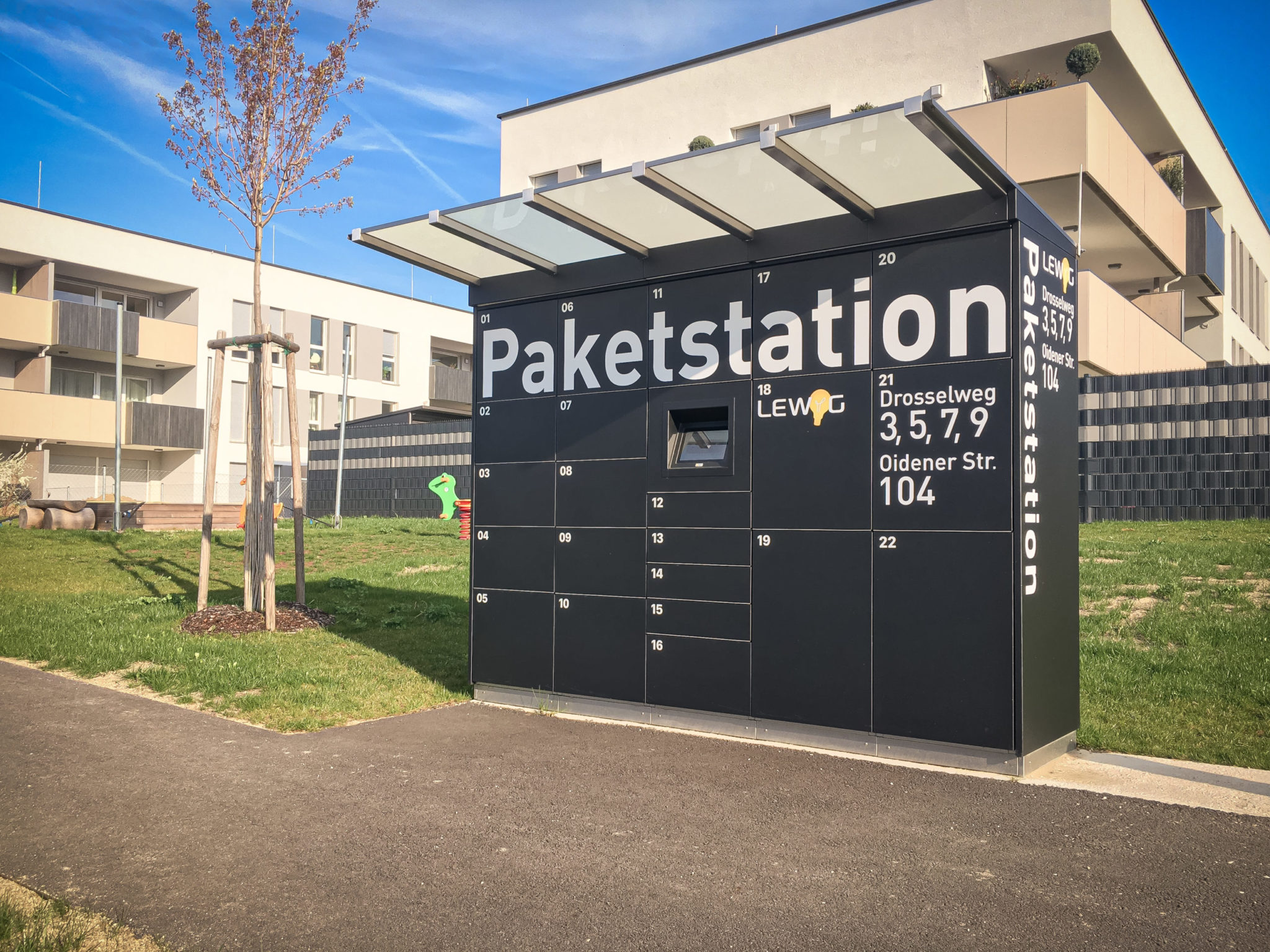 Paketstation für Anwohner