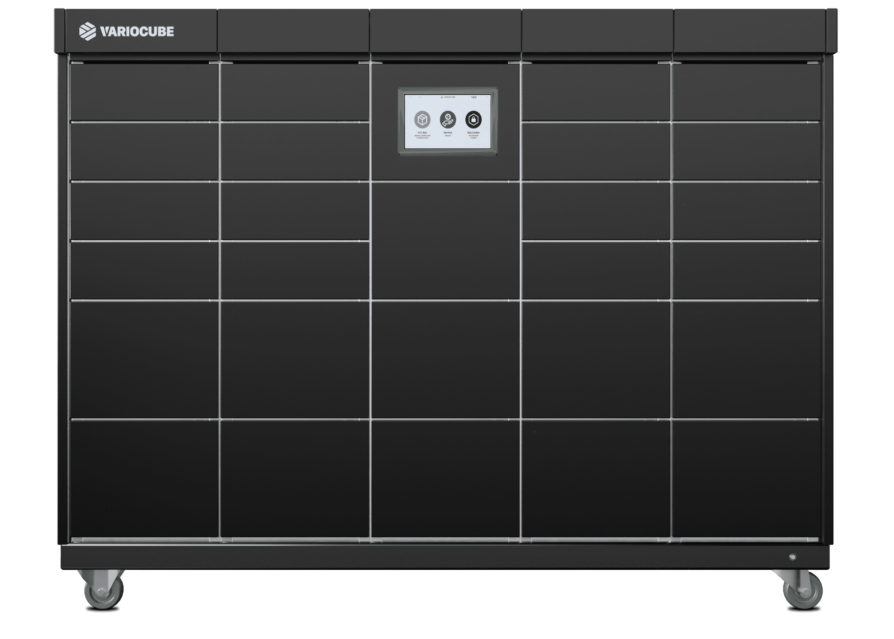 Mobile locker system for flexible and location-independent use