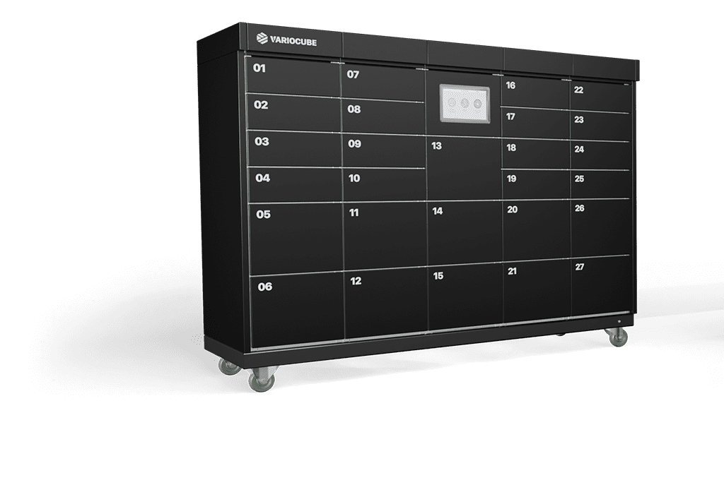 Mobile locker system, Main Locker