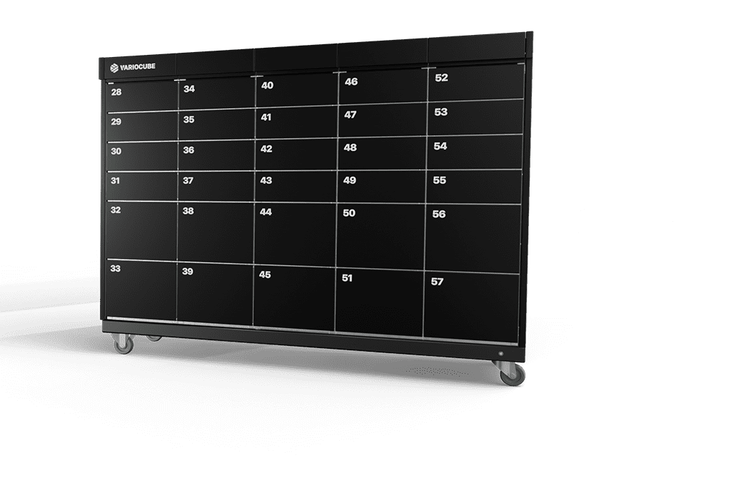 Mobile locker system, Extension-Locker